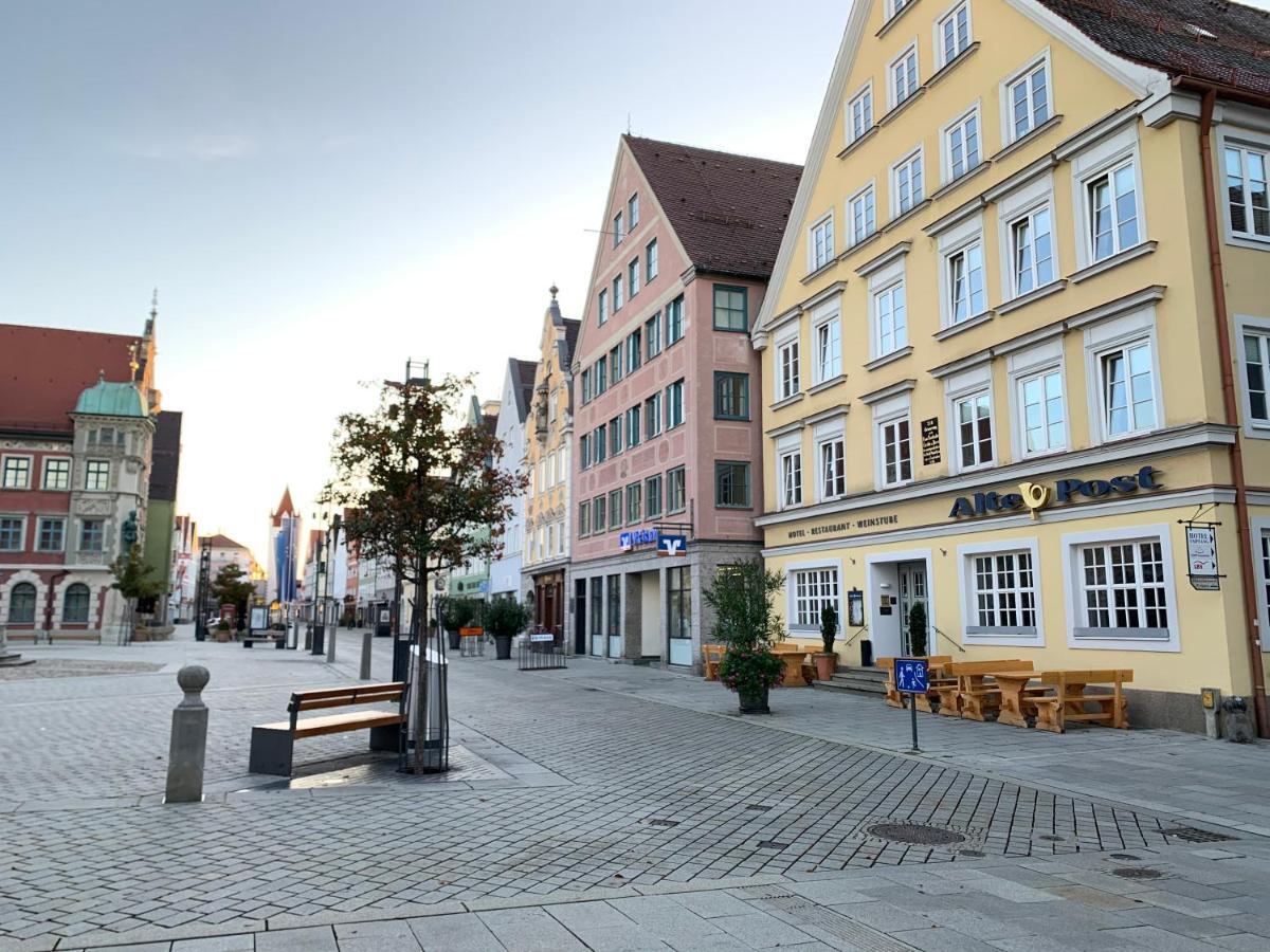 Hotel Alte Post Mindelheim Esterno foto
