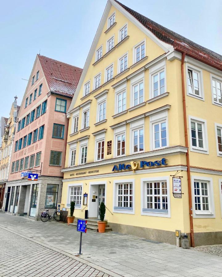 Hotel Alte Post Mindelheim Esterno foto